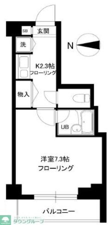 S.K.Yマンションの物件間取画像